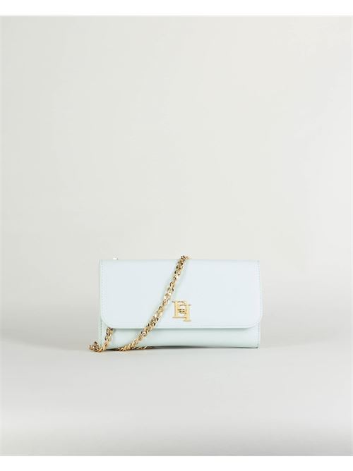 Wallet with shoulder strap with metal logo Elisabetta Franchi ELISABETTA FRANCHI | Wallets | PF11A41E2BV9